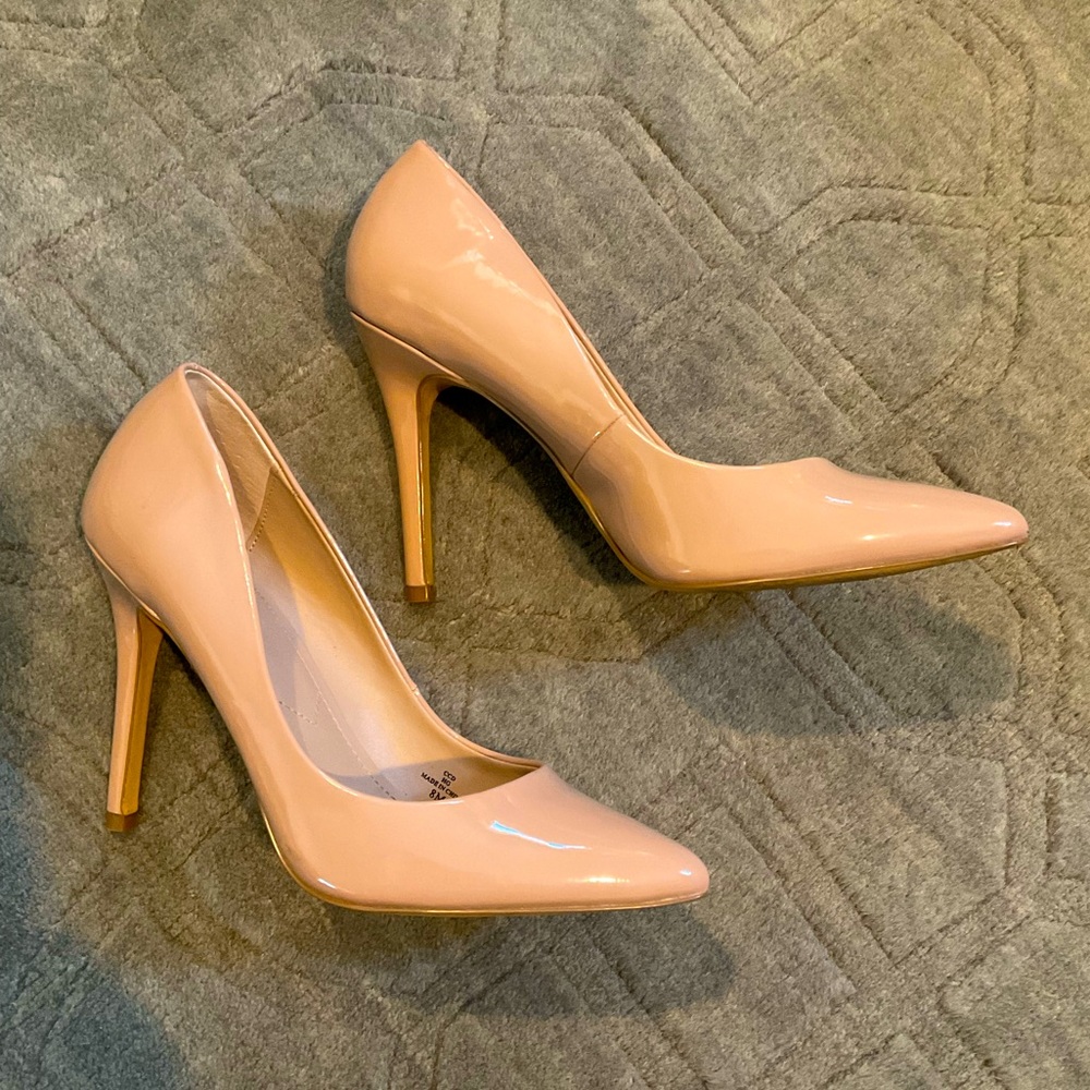 Charles Stiletto Heel in Nude